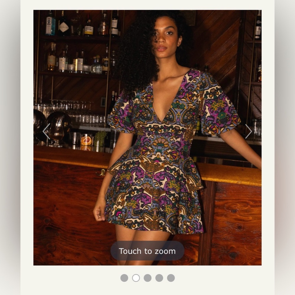 CLEOBELLA MARISSE MINI DRESS in MOSAIC IKAT
